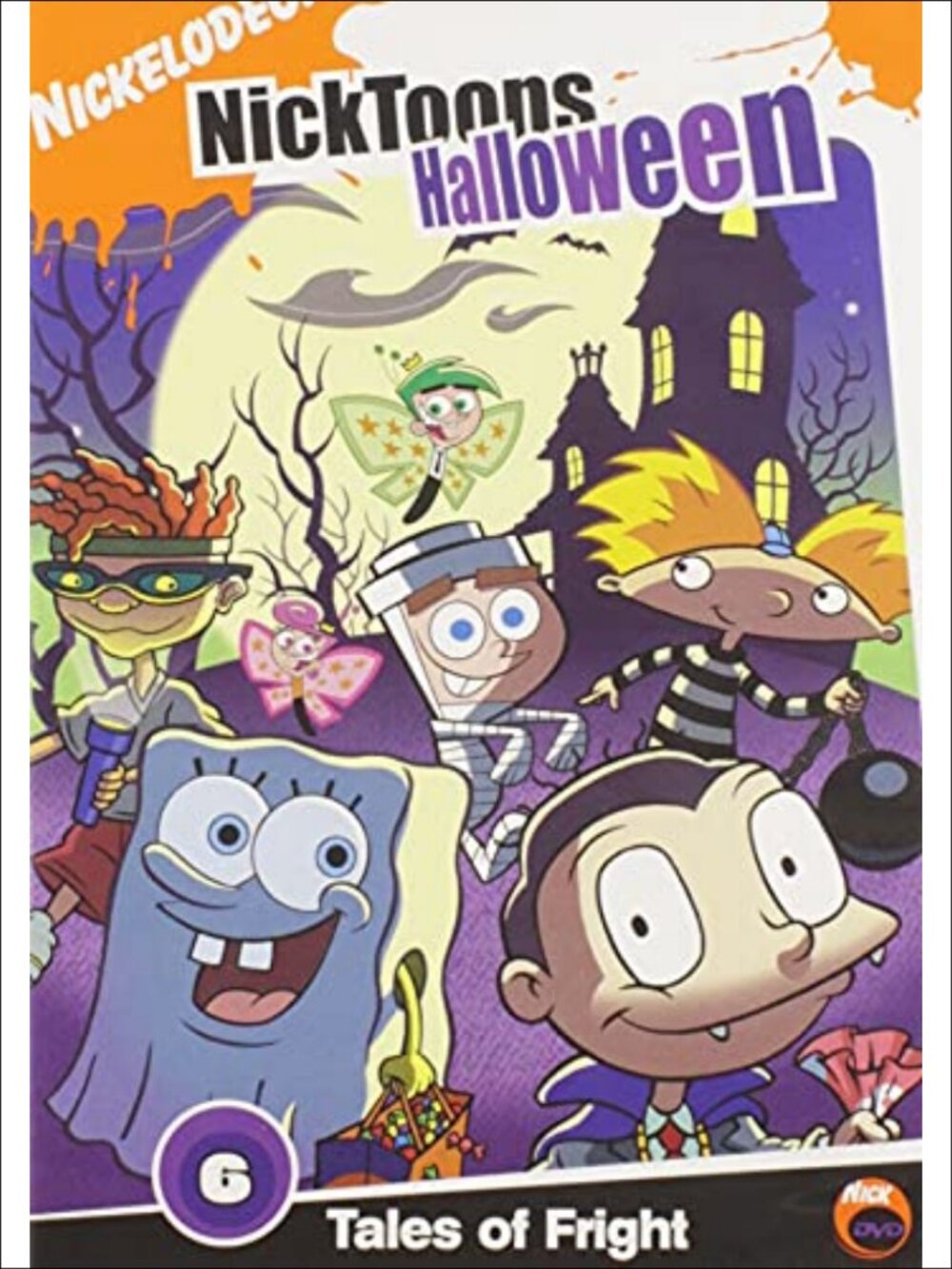Nicktoons Halloween Tales of Fright DVD Kids Animated Spooky Stories